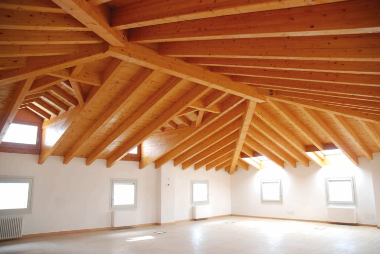 Sala conferenze nel sottotetto