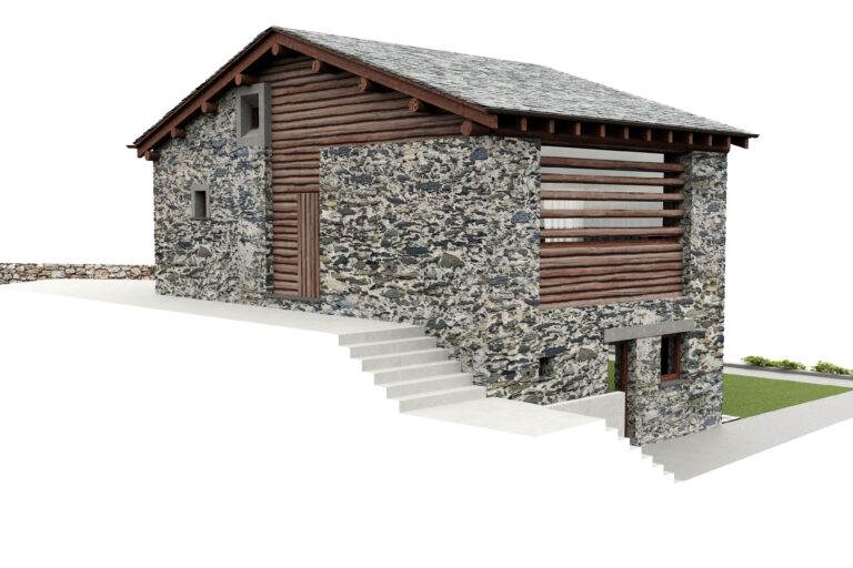 Render vista laterale (Render: Stefano Mattaboni)